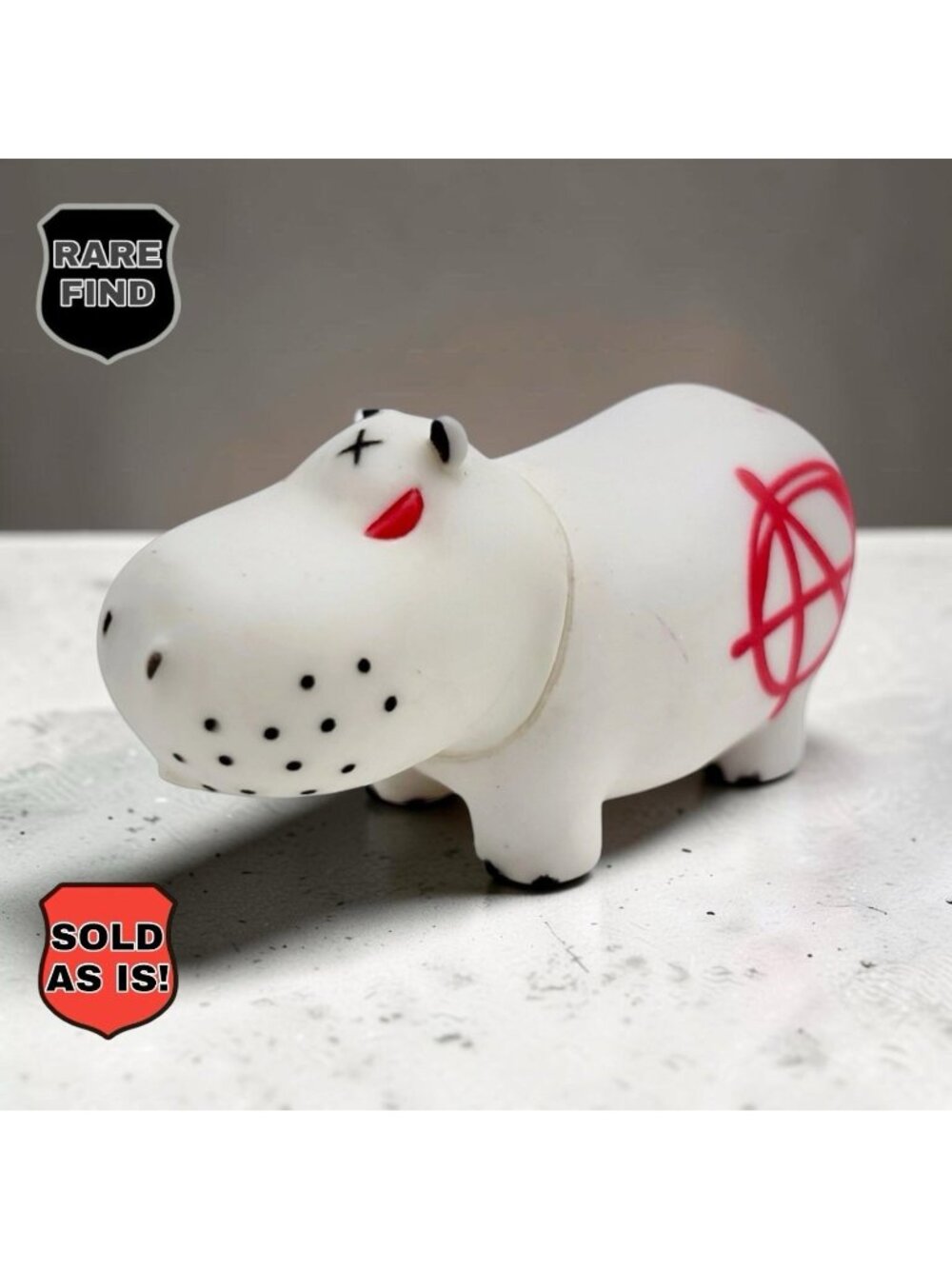 Damaged Frank Kozik x Kidrobot Miniature Potomas Vinyl Art Figure. PLEASE READ!